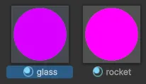 Imported assets preview