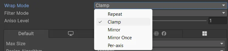 Change Wrap Mode