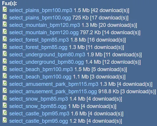 Available formats